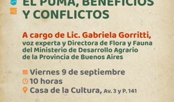 CHARLA ABIERTA: EL PUMA, BENEFICIOS Y CONFLICTOS